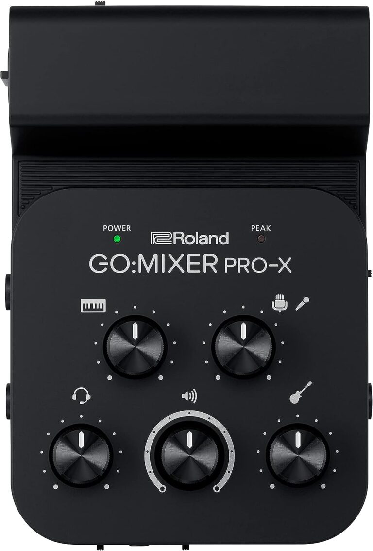 ROLAND GO:MIXER PRO-Xのレビュー】スマホ向けライブ配信機材