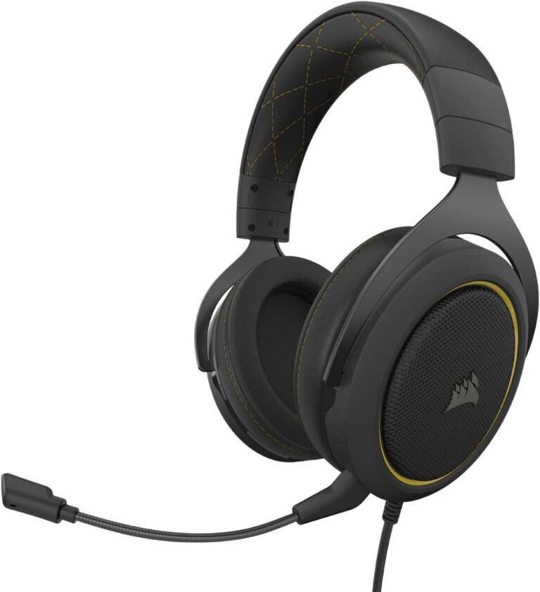 Corsair HS60 PRO SURROUND Yellowのレビュー】7.1chも使える