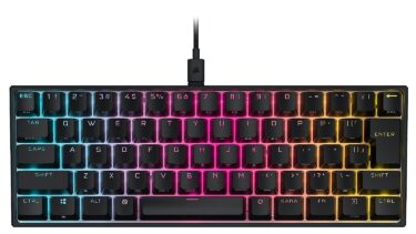 【CORSAIR K65 RGB MINI 銀軸 日本語配列のレビュー】ポーリングレート脅威の最大8,000Hz！60%サイズ メカニカルゲーミングキーボード【コルセア CherryMX SPEED軸】 スズミチのぶろぐ。。。