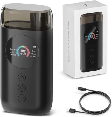 【ENYA ST1 オートチューナーのレビュー】初心者こそ”買い”！自動で楽々チューニングできる次世代の楽器用チューナー